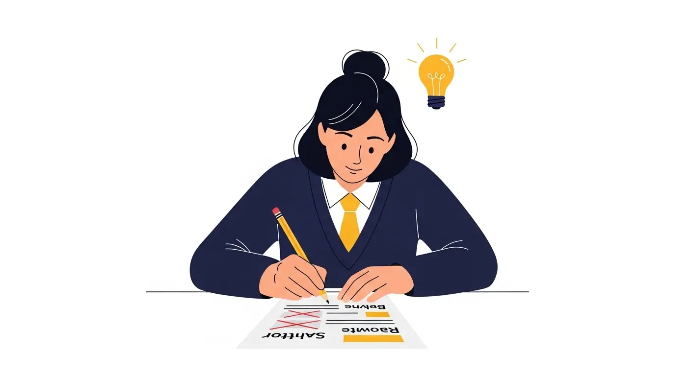 求人票のライティング