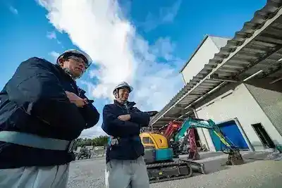 サンプル建設株式会社 スマホ採用サイト